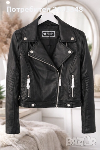 Дамски кожени якета, снимка 3 - Якета - 54015440