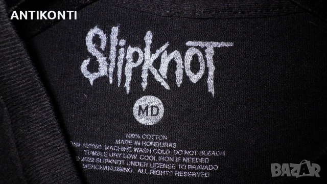 Slipknot Tour 2022 Тениска / Оригинален мърч, снимка 8 - Тениски - 54566306