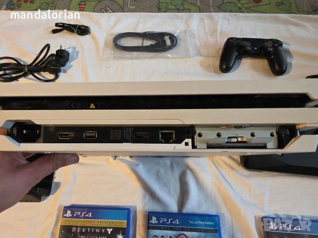 SONY Playstation 4 PRO white version 11  ps 4 ps4, снимка 3 - PlayStation конзоли - 55104662