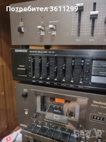 Еквилайзер KENWOOD GE-48, снимка 2 - Аудиосистеми - 54127898