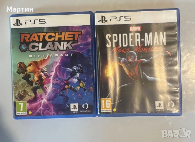 Spider man и Ratchet and Clank 