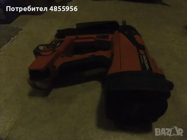 пистолет такер за пирони в бетон и метал Spit pulsa 800 Р+, снимка 3 - Такери - 55434902