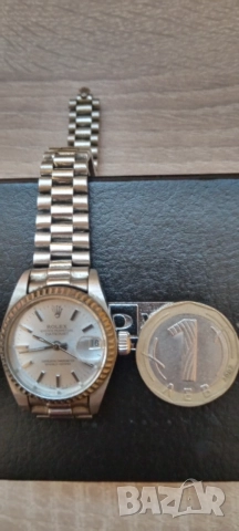 ROLEX  дамски часовник. Позлатен, снимка 2 - Луксозни - 46937129