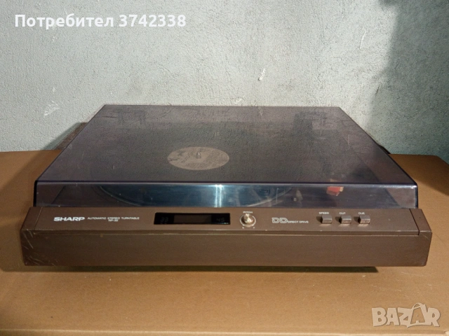 Полуавтоматичен грамофон Sharp RP-30, снимка 2 - Грамофони - 54610561