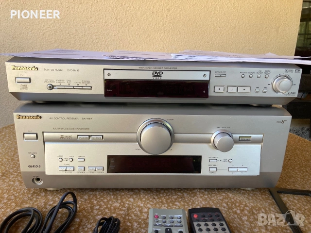 Panasonic SA-HE7 и DVD-RV32, снимка 2 - Аудиосистеми - 54977865