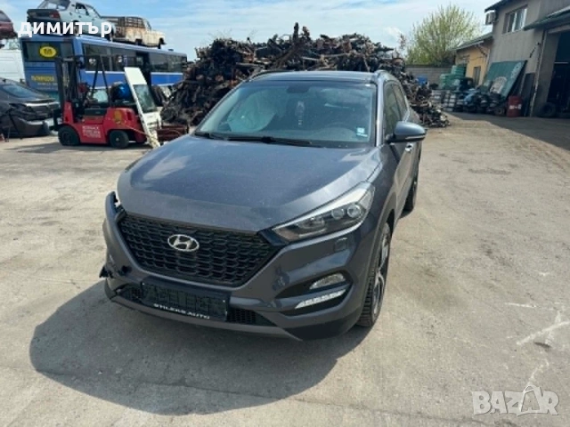 hyundai tucson 2.0 crdi 4x4 на части кожа панорама автомат хюндай туксон  мъртва зона , снимка 2 - Автомобили и джипове - 54662708