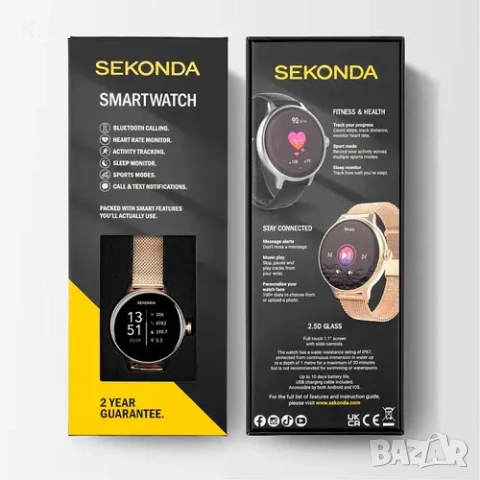 Дамски смарт часовник Sekonda Connect