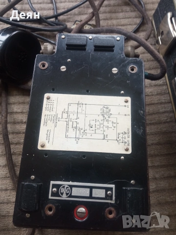 Стар немски ретро телефон , снимка 3 - Антикварни и старинни предмети - 54213166