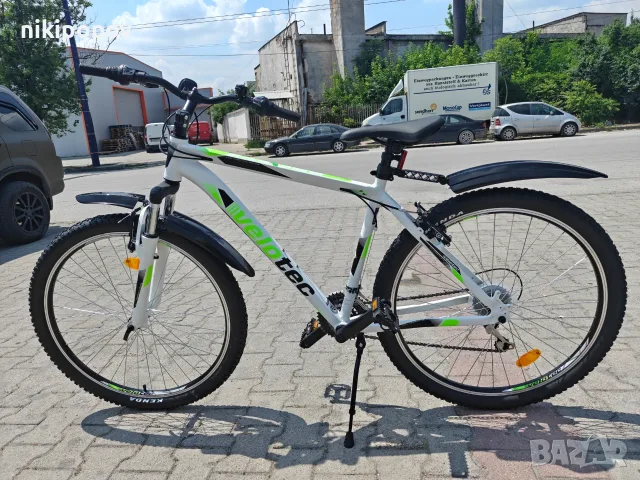 PA Алуминиев велосипед 27.5" PRO бял/зелен, снимка 8 - Велосипеди - 55553634