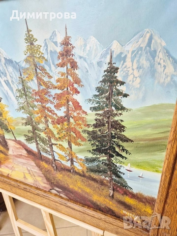 Картина рисувана върху платно , снимка 4 - Картини - 54227695
