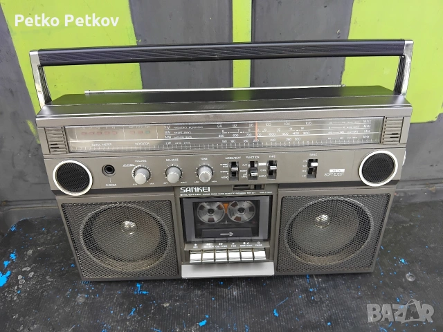 Продавам Ретро Касетофон ( SANKEI TCR- S71EE JAPAN), снимка 2 - Радиокасетофони, транзистори - 55051672