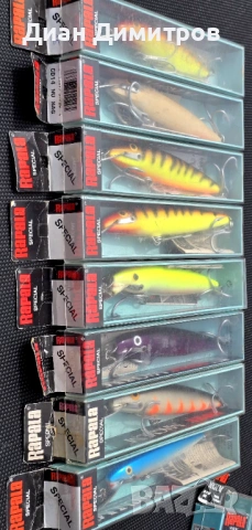 Воблери RAPALA, снимка 10 - Такъми - 54294211