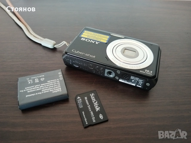 SONY Cyber-Shot DSC-W180 10MP, снимка 5 - Фотоапарати - 54987649