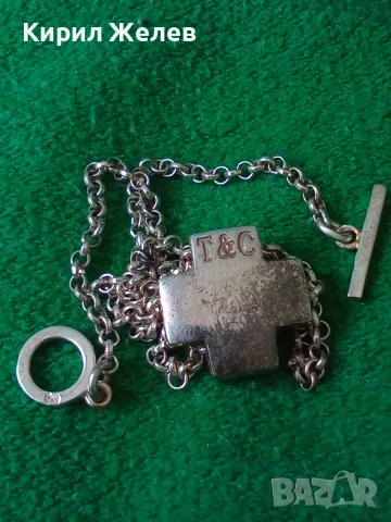 Марково сребърно колие Tiffany*Co модерен Арт дизайн 39753, снимка 14 - Колиета, медальони, синджири - 55102386