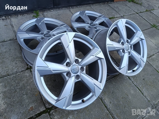 ОРИГИНАЛНИ джанти 18 ' цола 5x112 66.6 АУДИ А6 А4 / AUDI A6 A4 VW SKODA, снимка 2 - Гуми и джанти - 54239837