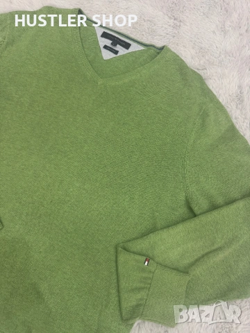 Мъжки пуловер TOMMY HILFIGER. Размер L, снимка 2 - Пуловери - 54347601