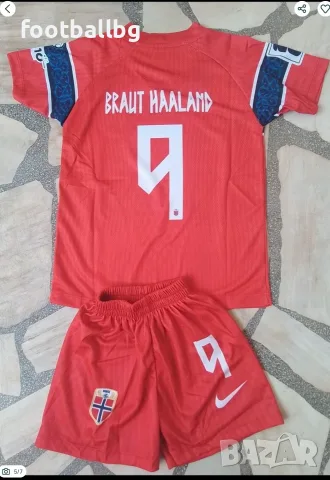 HAALAND 9 ❤️⚽️ детско юношески футболни екипи 🇳🇴 NORWAY 🇳🇴 , снимка 5 - Футбол - 31174711