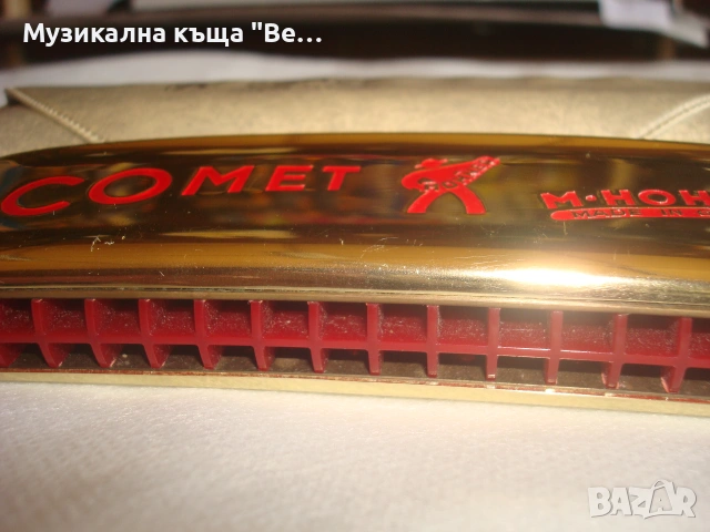 Hohner Comet 40 C Диатонична устна хармоника с калъф, снимка 9 - Духови инструменти - 55280727
