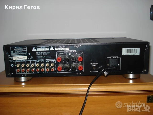 Продавам усилвател PIONEER A-307R Direct Energy MOS, снимка 3 - Ресийвъри, усилватели, смесителни пултове - 55070222