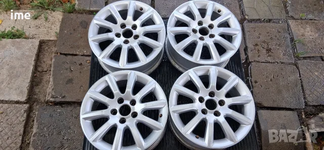 4бр. ляти джанти 6.5J16 ET37. 5x110мм. Стават на Opel Astra, Corsa, Zafira и др. Внос от Германия..