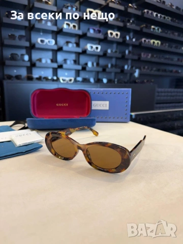 Gucci Слънчеви Очила С UV400 Гучи С ПОДАРЪК🎁Калъф - Различни Цветове Код SK1442