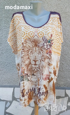 4XL/5XL  Нова  блуза Laura Torelli 