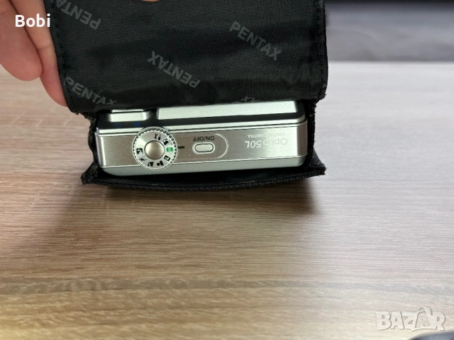 Pentax Optio 50L + калъфче, снимка 12 - Фотоапарати - 45798387