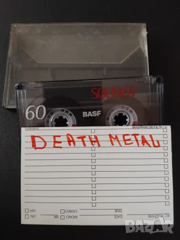 Death Metal аудио касета музика BASF