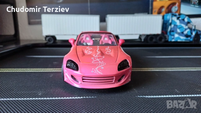 Мащабни модели коли 1:24 / Jada Honda S2000 / Maisto Ford Mustang, снимка 12 - Колекции - 54911586