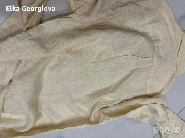 Оригинална мъжка ленена риза , снимка 8 - Ризи - 54347866