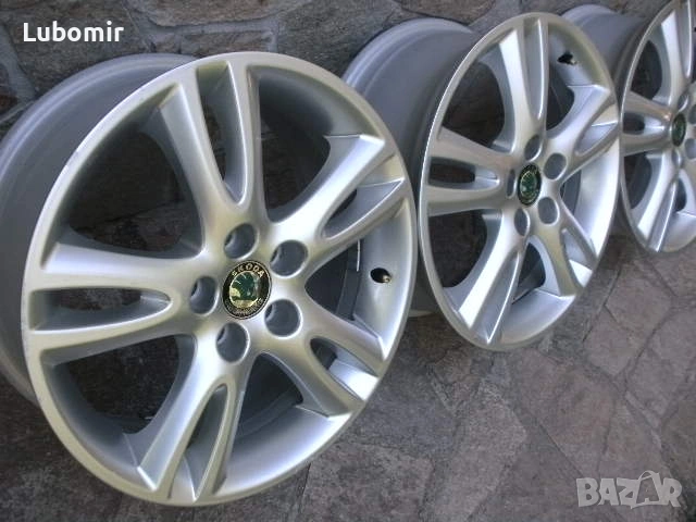 16 цола 5 х 100 мм 4 бр лети джанти - Hayer Lenmerz 2 ! оригинални - VW,Audi,Seat,Skoda... !!!, снимка 4 - Гуми и джанти - 54430974
