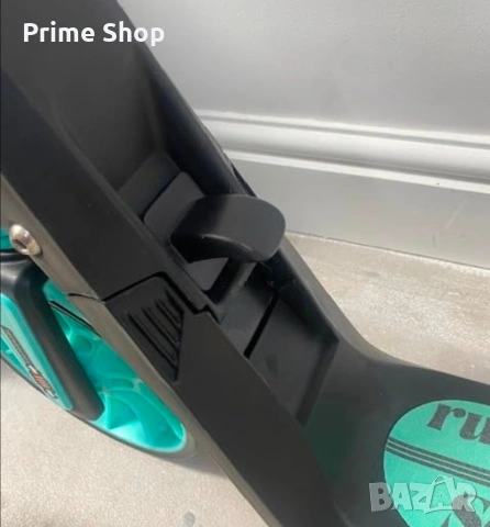 Сгъваема тротинетка за деца и възрастни, двойна спирачка, амортисьор, 20см колела, снимка 9 - Скейтборд, ховърборд, уейвборд - 53753171