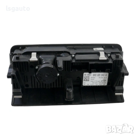 Панел управление климатроник AUDI A1 (8X) 2010-2018 ID: 161313 ОЕМ № 8X0820043A, снимка 2 - Части - 54779378