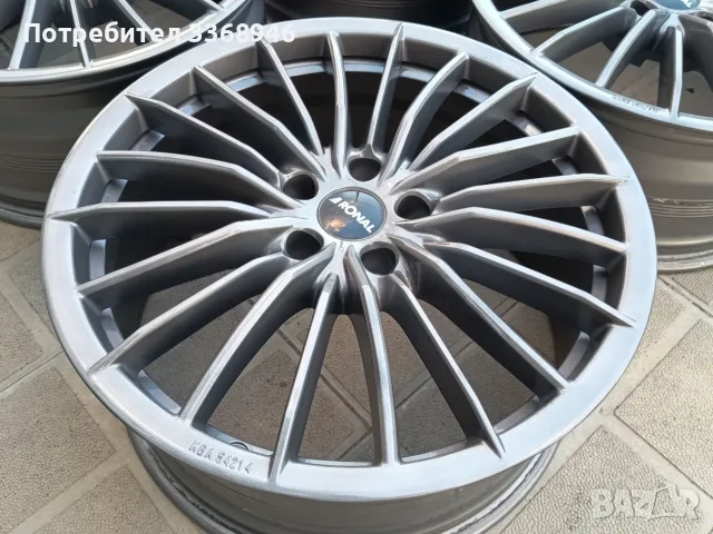 Джанти RONAL R68 19" 5x114,3 Ронал 5х114.3, снимка 7 - Гуми и джанти - 55452282