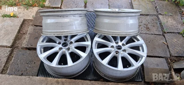 4бр ляти джанти 7.5J17 ЕТ48. Borbet. 5x112. Стават на Audi, Golf, Touran, Passat и др. Среден...., снимка 7 - Гуми и джанти - 55318440