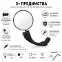 Огледало за велосипед, 360° регулируемо, Универсален ляв/десен монтаж, Кръгло 70мм, снимка 10