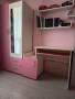 Комплект детско/юношеско обзавеждане (Легло с матрак, гардероб, скрин, бюро) за момиче, снимка 2