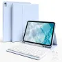 GKABXY Калъф с клавиатура за iPad (A16) 11-то поколение 2025 и iPad 10-то поколение 2022 със стойка, снимка 1