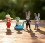12 броя Зоотопия Zootoppia пластмасови фигурки за декорация на торта игра , снимка 4