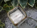 СТАРА СТЪКЛЕНА КУТИЯ ЗА БИЖУТА, снимка 6
