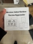 Термометър с вътрешен-външен хигрометър с 3 сензора, LCD дисплей, монтаж на стена или на маса, снимка 1