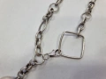 Дамски сребърен синджир, снимка 6