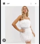 Официална рокля за повод ASOS. Роклята е без презрамки. EU-38(пасва идеално за С/М.), снимка 7