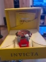 ЧИСТО НОВ Мъжки часовник Invicta Aviator Chronograph – Червен/Сребрист, снимка 1