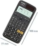 Технически научен Калкулатор Casio FX-85DE и защитен калъф червен, снимка 4