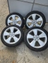оригинални джанти за audi а3 с летни гуми Nokian 225/45/17, снимка 1