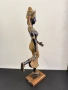 Голяма бронзова фигура на  Тепаном / „храмова танцьорка“ №8101, снимка 7