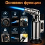 Мини газова горелка пиезо запалване кухненска запалка газ сладкарска, снимка 5