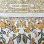 Vintage Hermès Paris Early America копринен шал , снимка 2