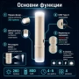Мощен акумулаторен джобен фенер Aerbes 800mAh с COB лампа и Type-C, снимка 2
